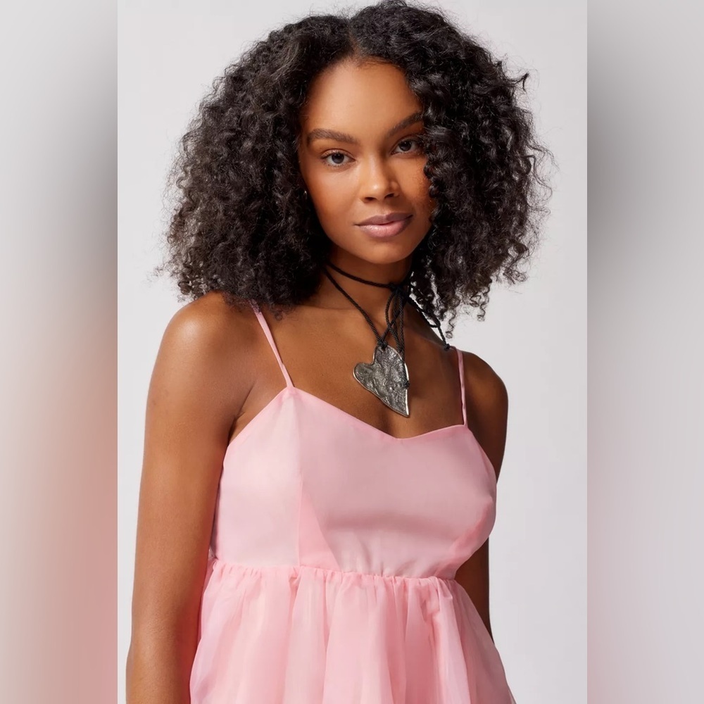 NWT Glamorous Layered Mini Dress - Picture 5 of 5